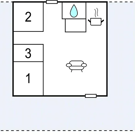 펜션 Cozy In With Kitchen